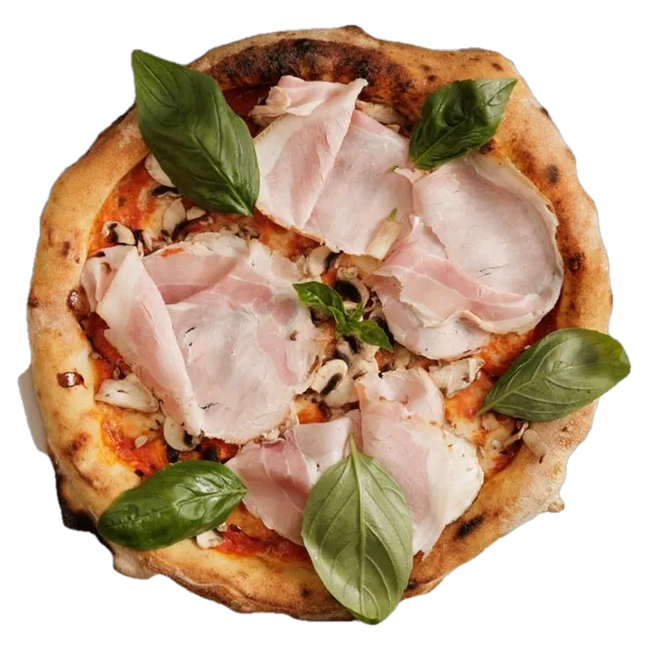 Prosciutto e funghi